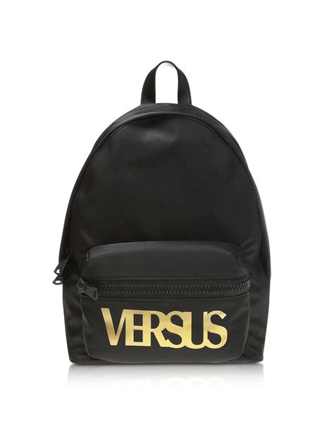 versus versace emblem tote bag|versus Versace backpack.